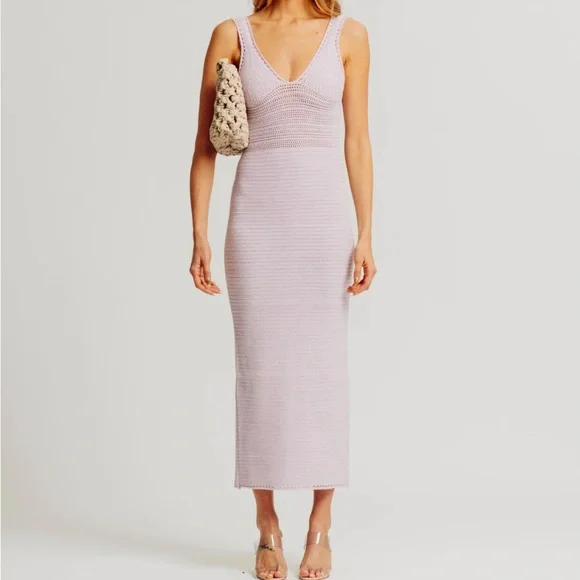 Torn by Ronny Kobo Lilac Maxi Dress - Picture 1 of 2